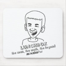 Lunchbox The Man, The Myth, The Legend Mouse Pad