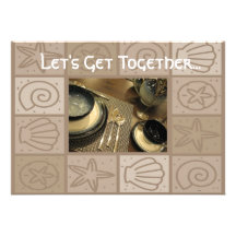 Luncheon get together invitation