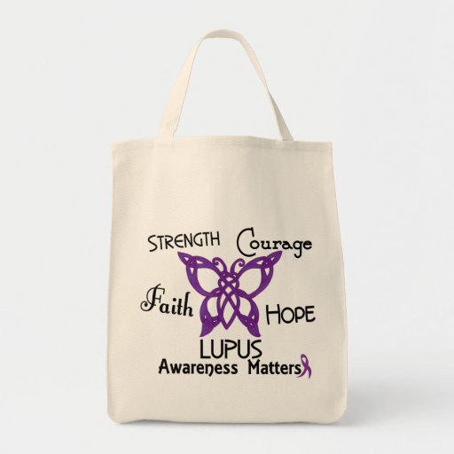 Lupus Celtic Butterfly 3 Canvas Bags