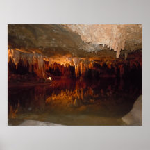 Luray Mirror Lake (underground) Print