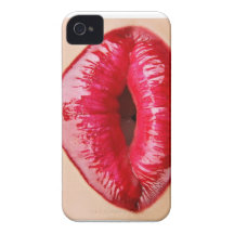 luscious lips iPhone 4 Case-Mate cases