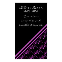 Luxurious Glam Business Card, Lovely Lavender