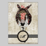 Luxury Moses Monogram Notecard cards