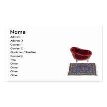 LuxuryBath090410, Name, Address 1, Address 2, C... Business Card Templates