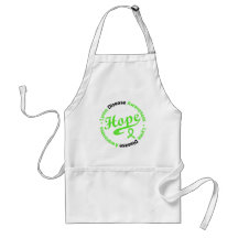 Lyme Disease Awareness Hope Circular v2 Aprons