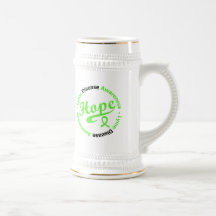 Lyme Disease Awareness Hope Circular v2 Coffee Mugs