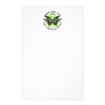 Lyme Disease Butterfly Tribal Personalized Stationery