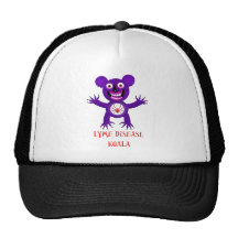 LYME DISEASE KOALA.png Trucker Hats