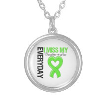 Lymphoma Everyday I Miss My Daughter-in-Law Custom Necklace
