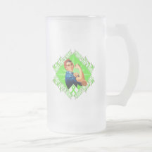 Lymphoma Fight Rosie The Riveter Coffee Mugs