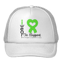 Lymphoma Lime Green Non Hodgkins Support Mesh Hats