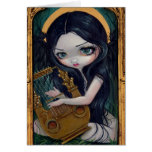 "Lyre Angel" Greeting Card