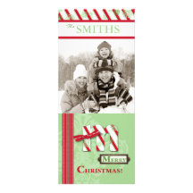 M is for Merry Tall Invitation Card