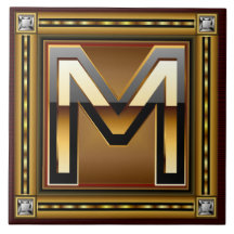 M Monogram Premium Best viewed large. see notes Tile