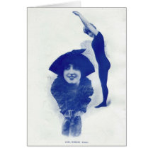 Mabel Normand 1914 vintage portrait Card
