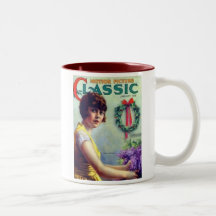 Mabel Normand Christmas Mug