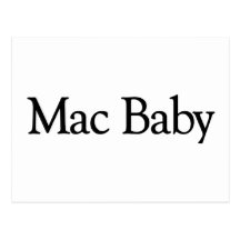 Mac Baby Post Cards