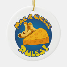 Mac & Cheese Rules Ornament