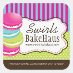 Macaron and Dessert - Packaging Stickers