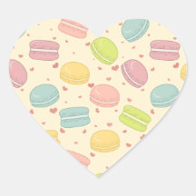 Macaron Love Stickers