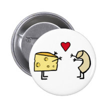 Macaroni and Cheese Button
