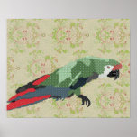 Macaw Art Poster