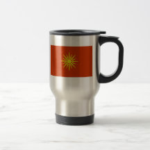 Macedonia Flag Coffee Mugs