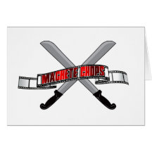 Machete Chops Logo Greeting Cards