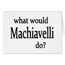 Machiavelli Greeting Card