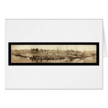 Machine Gun Battalion Photo 1918 Card