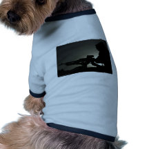 MACHINE GUN DOGGIE T SHIRT