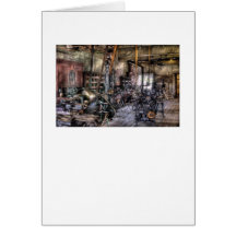 Machinist  - Belts and Pullies Greeting Card