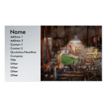 Machinist - It all starts with a Journeyman Business Card Template