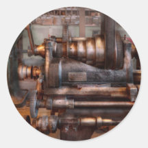Machinist - Steampunk - 5 Speed Semi Automatic Stickers