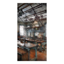 Machinist - Steampunk - The contraption room Photo Card Template