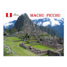 Machu Picchu, Peru Postcards