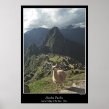 Machu Picchu Poster (Seven Wonders of the World)
