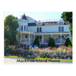 Mackinac Island Home Post Card