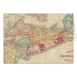 Mackinlay's map of the Province of Nova Scotia 3 Greeting Card