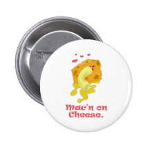 Mac'n on Cheese Pinback Button