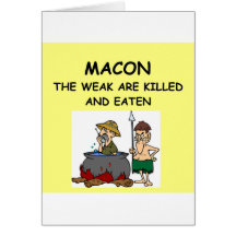 MACON CARDS