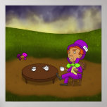 Mad as a hatter print