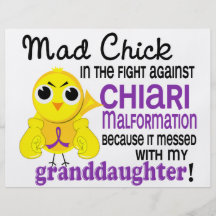 Mad Chick 2 Granddaughter Chiari Malformation Flyer