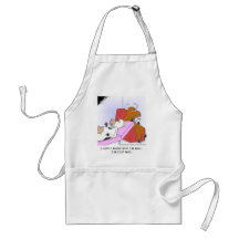 Mad Cow In Therapy Funny Gifts & Collectibles Apron