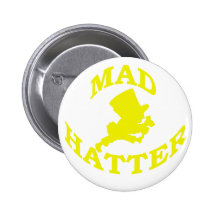Mad Hatter Buttons
