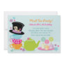 Mad Hatter Tea Birthday Party Invitations
