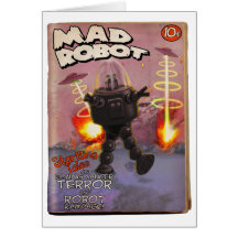Mad Robot Pulp Cover Card