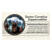 Mad Scientist Business Card