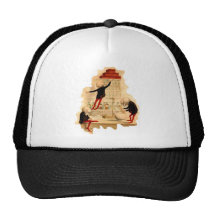 Mad Scientist Skeletons Mesh Hats