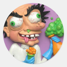 Mad Scientist Stickers